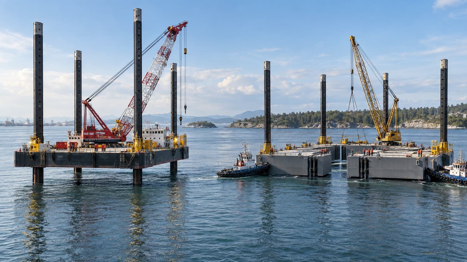 Jack-up barge vs modular jack-up barge: What actually sets them apart